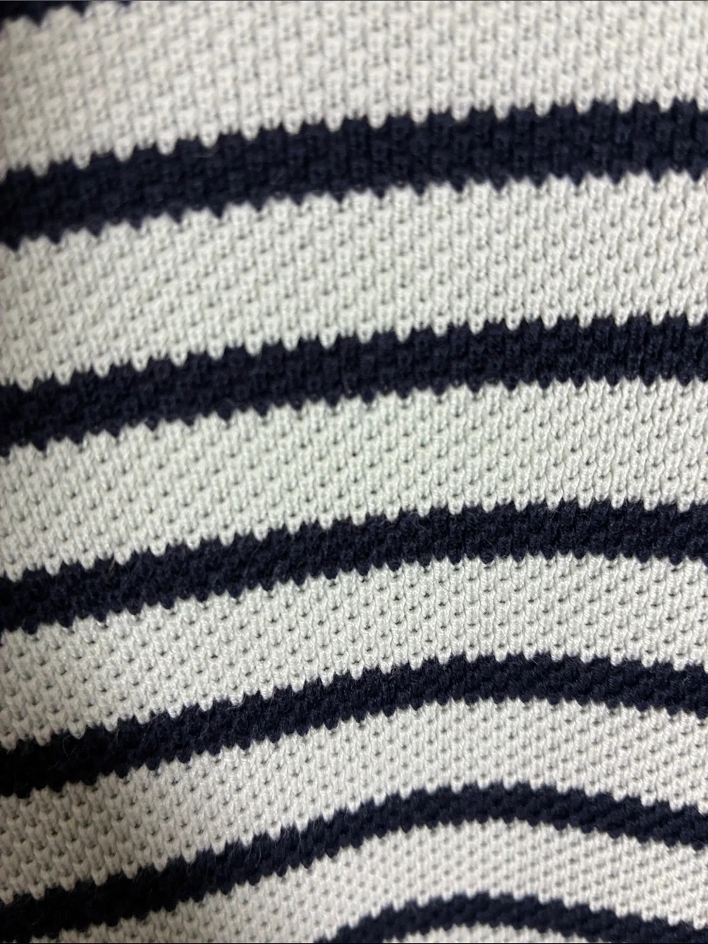 Scotch & Soda Carnaby Surf XL Tropical Sleeve Navy Stripe Knit Top